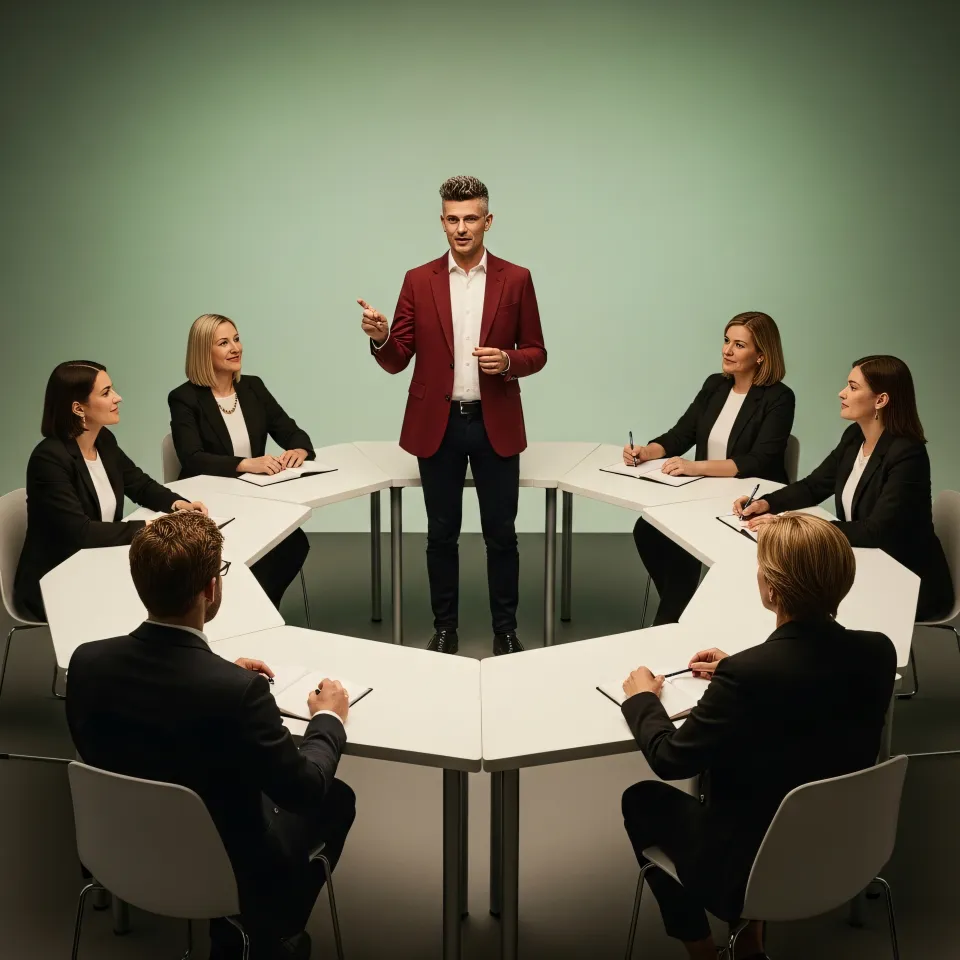 Presenting segmentation results